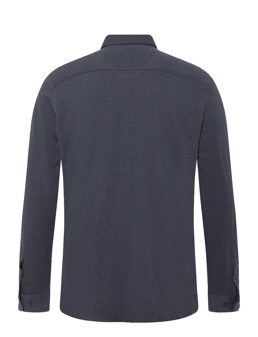 Casual Friday - CFARKAN FORMAL SHIRT - kollektioner - dark navy melange - 1