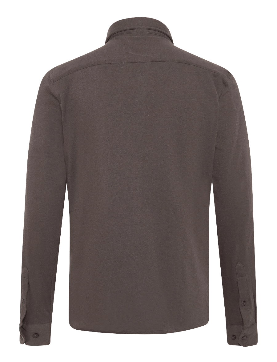 Casual Friday - CFARKAN FORMAL SHIRT - kollektioner - demitasse melange - 1