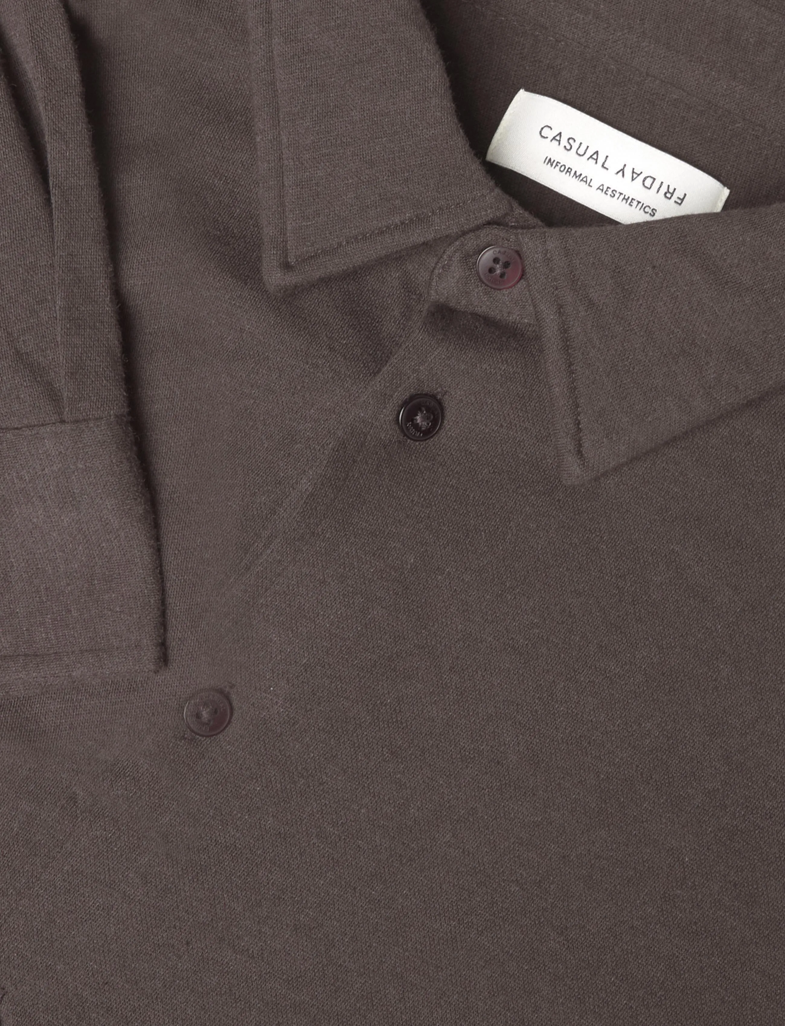 Casual Friday - CFARKAN FORMAL SHIRT - kollektioner - demitasse melange - 2