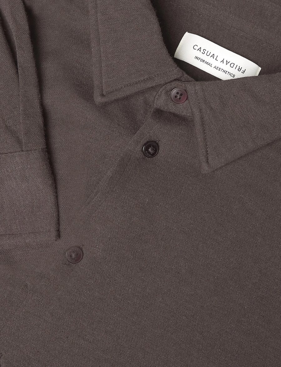 Casual Friday - CFARKAN FORMAL SHIRT - kollektioner - demitasse melange - 2