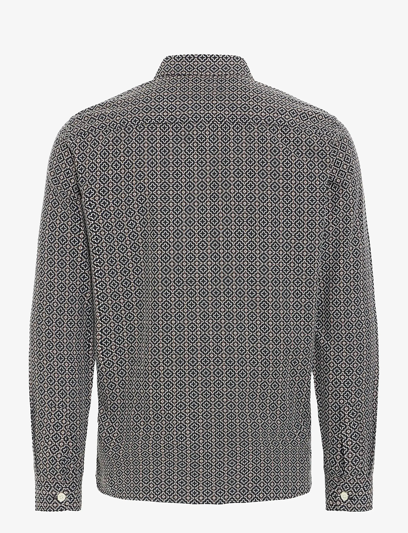 Casual Friday - CFBORGH JAQUARD SHIRT - black beauty - 2