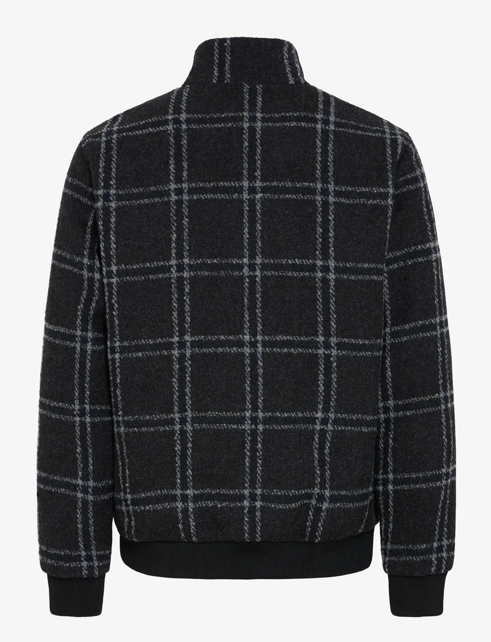 Casual Friday - CFWILKE CHECKED JACKET - höstjackor - charcoal gray melange - 2