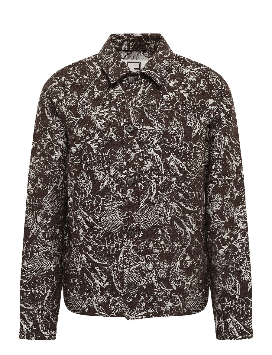 Casual Friday - CFWINDING JAQUARD JACKET - demitasse - 0
