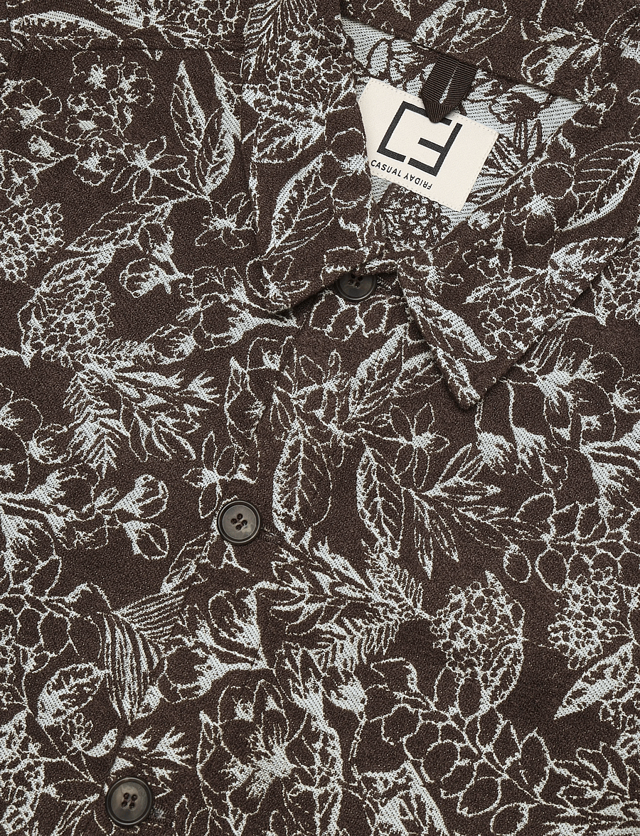 Casual Friday - CFWINDING JAQUARD JACKET - demitasse - 2
