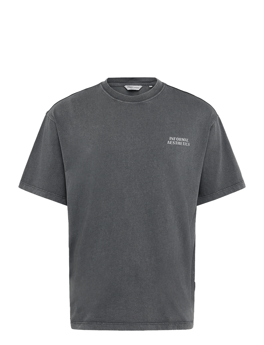 Casual Friday - CFRYDE 0233 PRINTED T-SHIRT - iron gate - 0