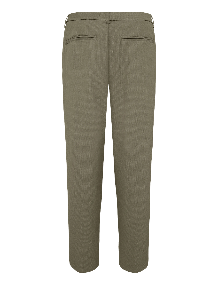 Casual Friday - CFGRANT 0241 STRUCTURED PANTS - anzugshosen - black ink - 1