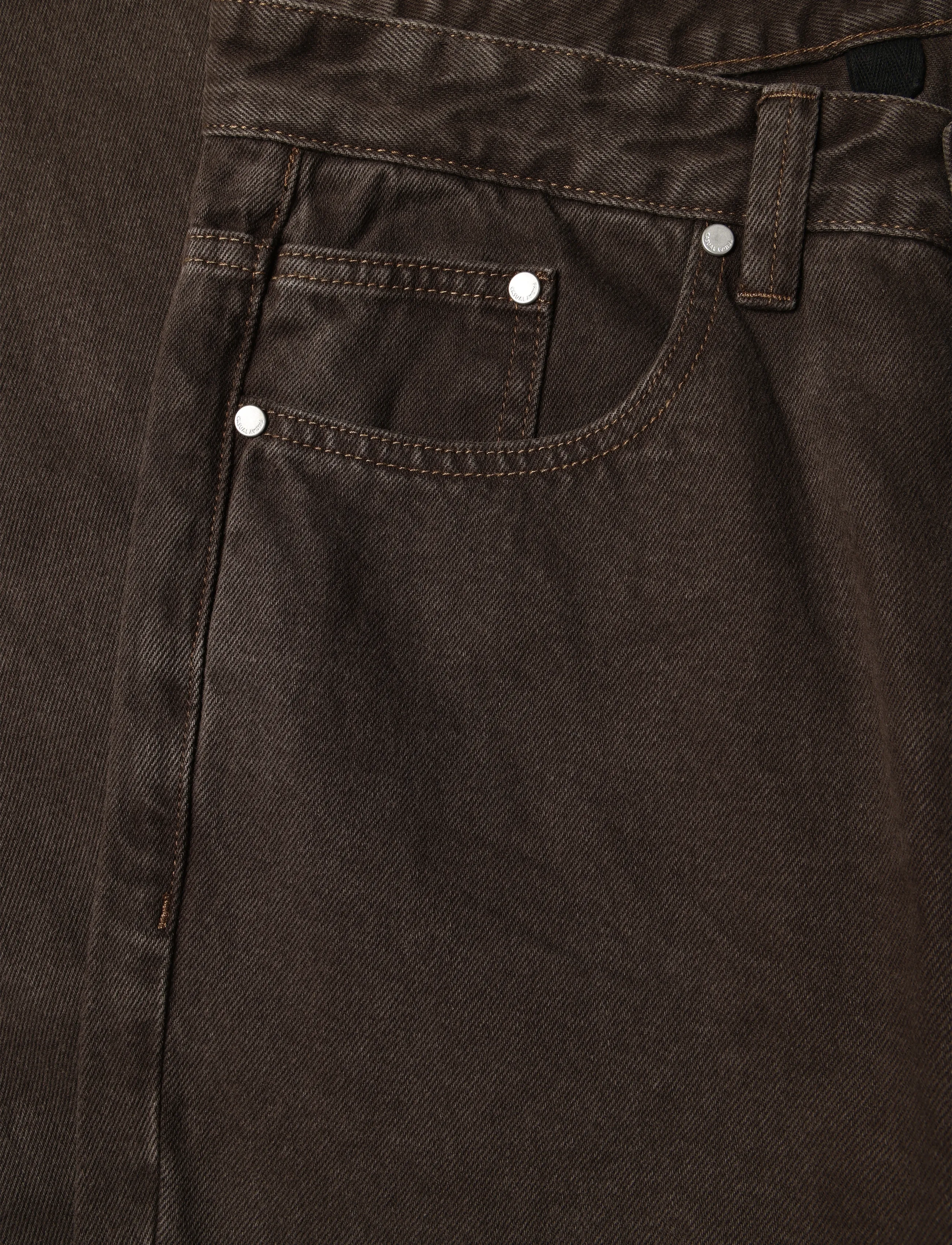 Casual Friday - CFHALLUND 0238 GMT DYED DENIM - demitasse - 2