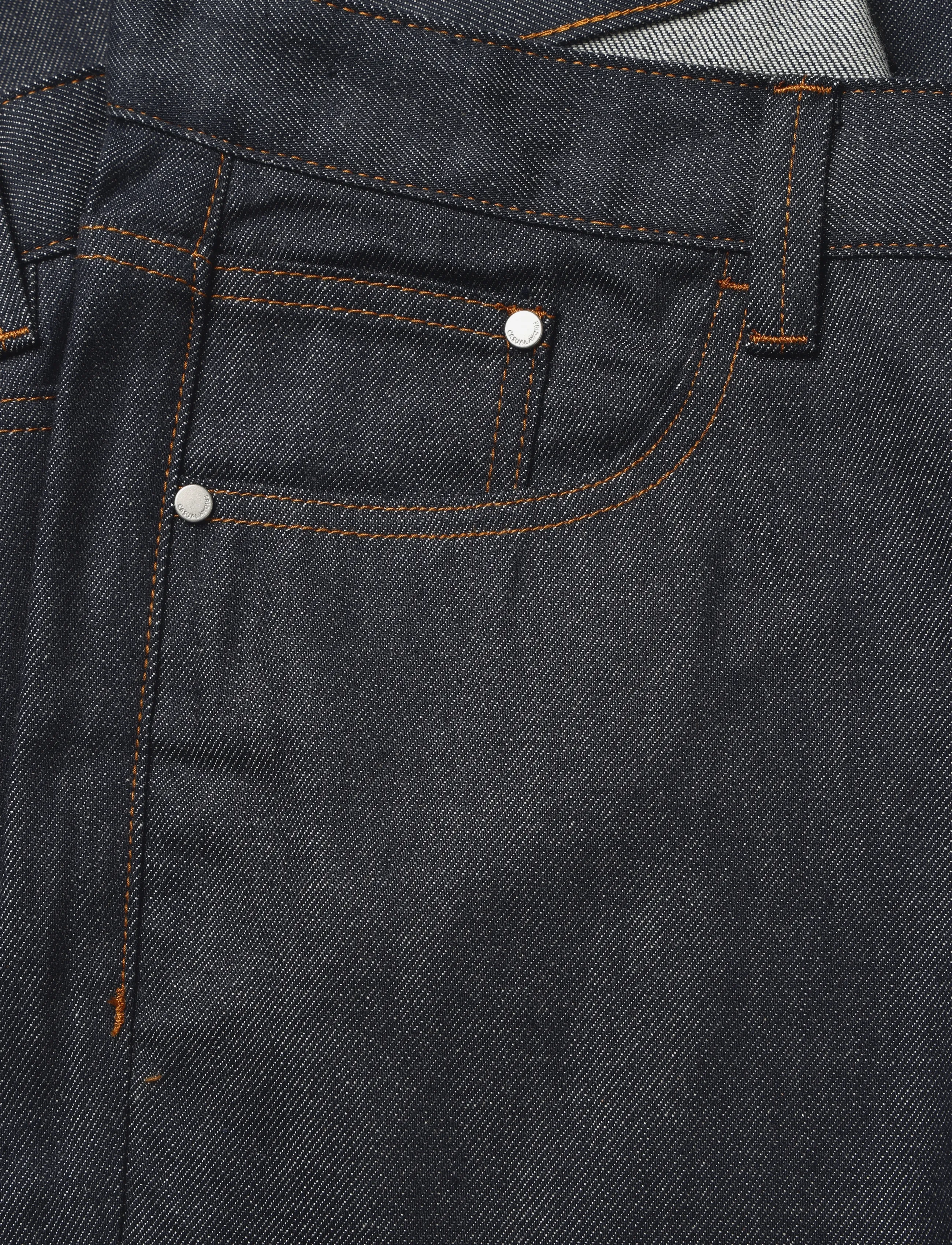 Casual Friday - CFKARUP UNWASHED DENIM - 200444 unwashed blue denim - 2