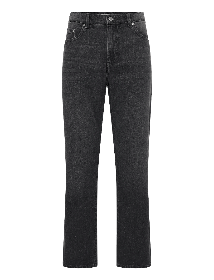 Casual Friday - CFHALLUND WIDE JEANS - 200440 dark grey denim - 0