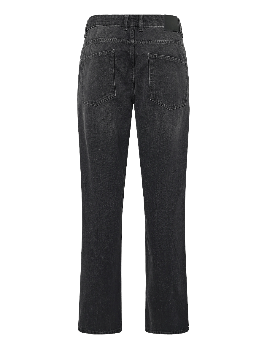 Casual Friday - CFHALLUND WIDE JEANS - 200440 dark grey denim - 1