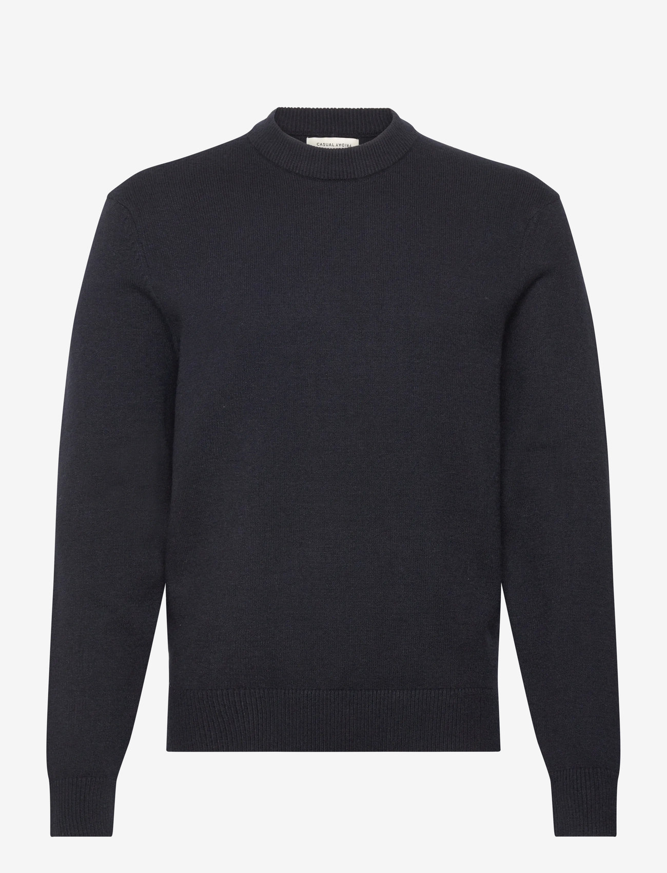 Casual Friday - CFANDRO 0247 CREW NECK KNIT - herbstliche kleidung - dark navy melange - 0