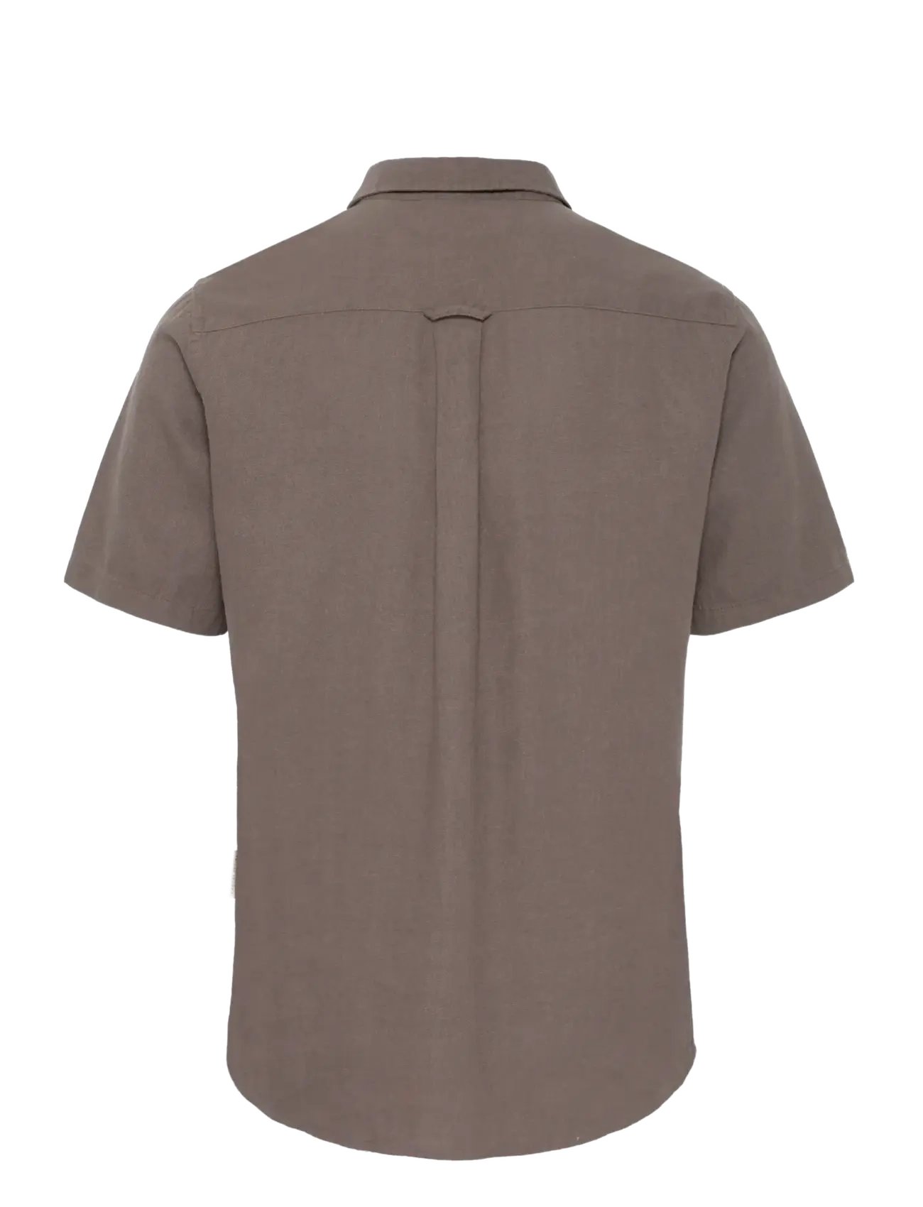Casual Friday - CFHANES SS LINEN MIX SHIRT - hørskjorter - major brown - 1