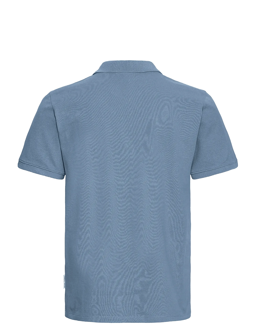 Casual Friday - CFFORRIE PIQUE POLO - kortærmede poloer - bering sea - 1
