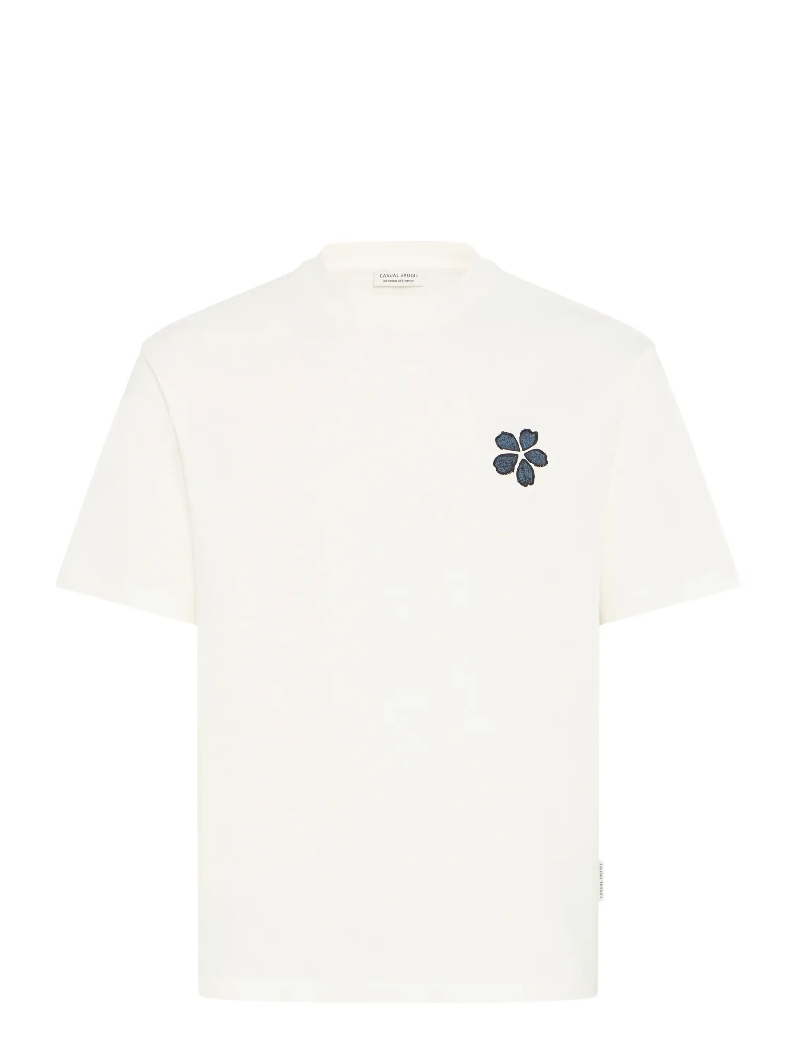 Casual Friday CFARLAN RELAXED T-SHIRT - T-shirts - CLOUD DANCER / cream