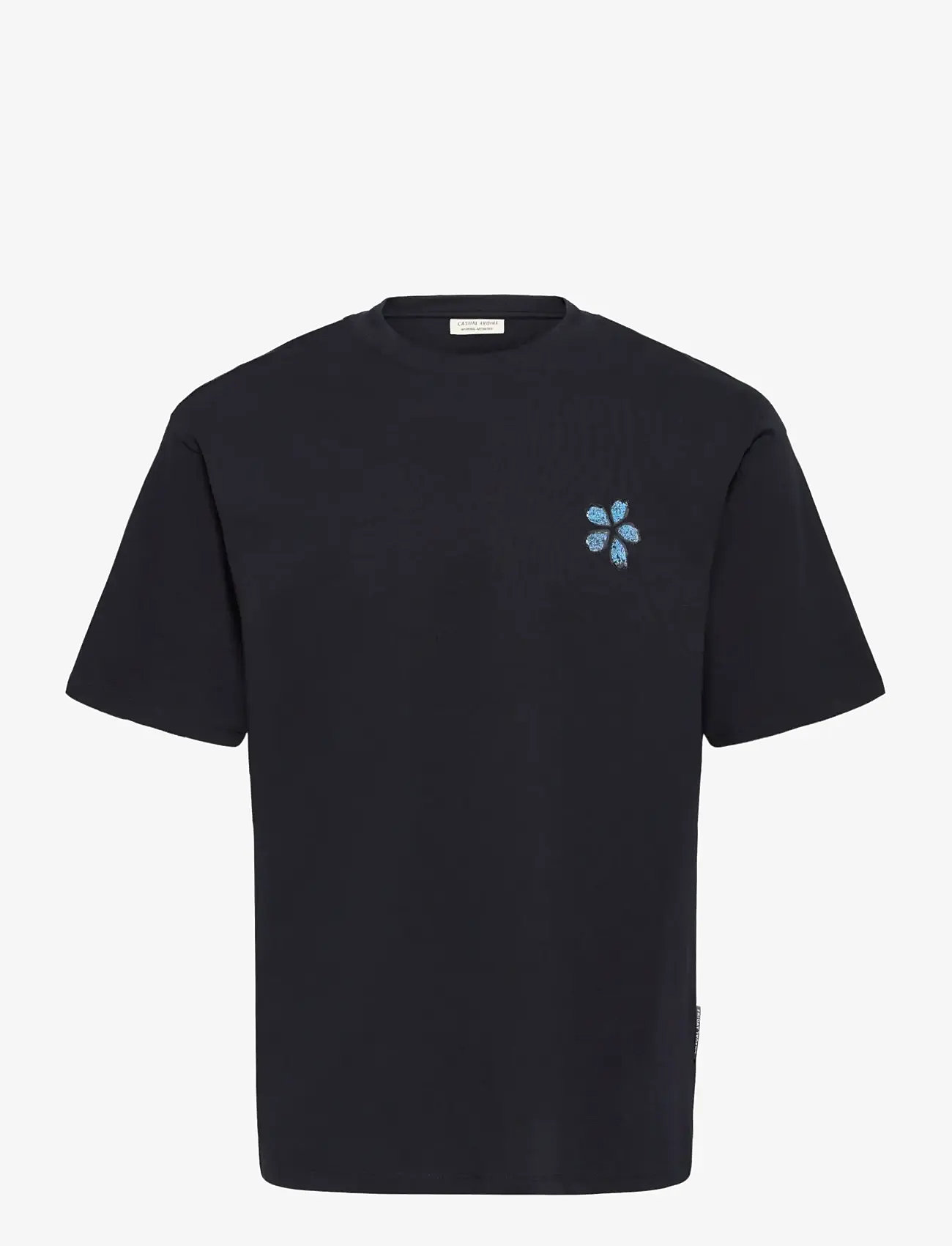 Casual Friday - CFARLAN RELAXED T-SHIRT - lühikeste varrukatega t-särgid - dark navy - 1
