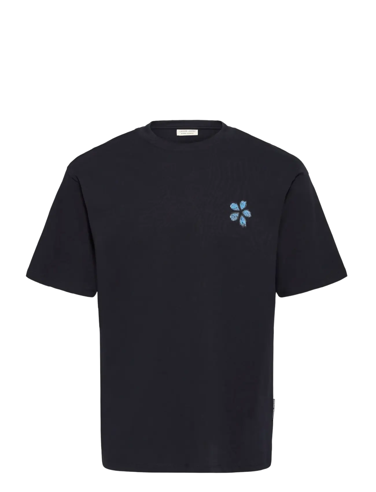 Casual Friday CFARLAN RELAXED T-SHIRT - Casual Friday - DARK NAVY / black