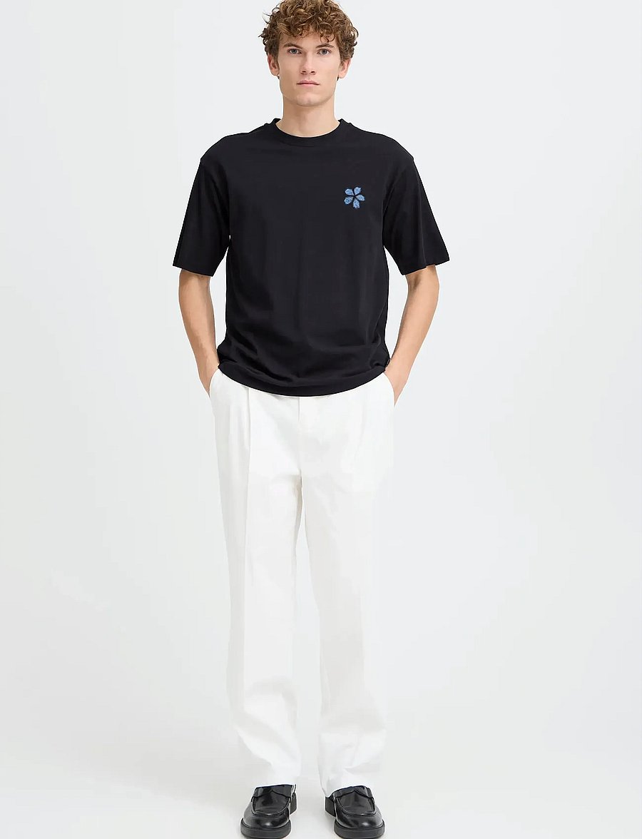Casual Friday - CFARLAN RELAXED T-SHIRT - short-sleeved t-shirts - dark navy - 0