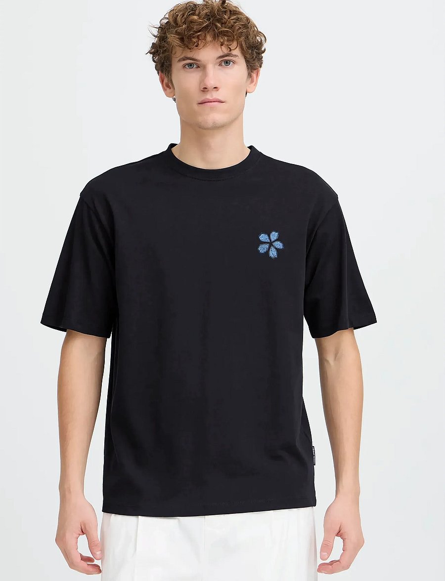 Casual Friday - CFARLAN RELAXED T-SHIRT - short-sleeved t-shirts - dark navy - 3