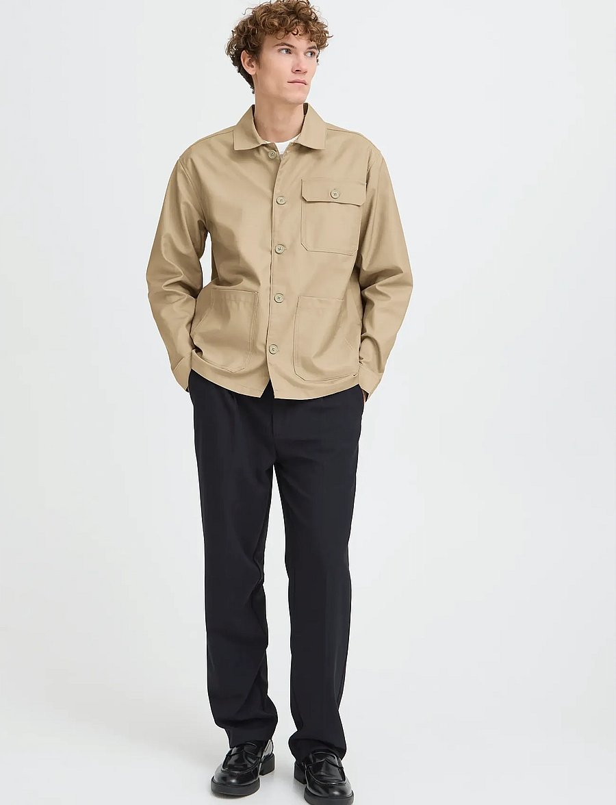 Casual Friday - CFEVANS SHACKET - syystakit - silver sage - 0