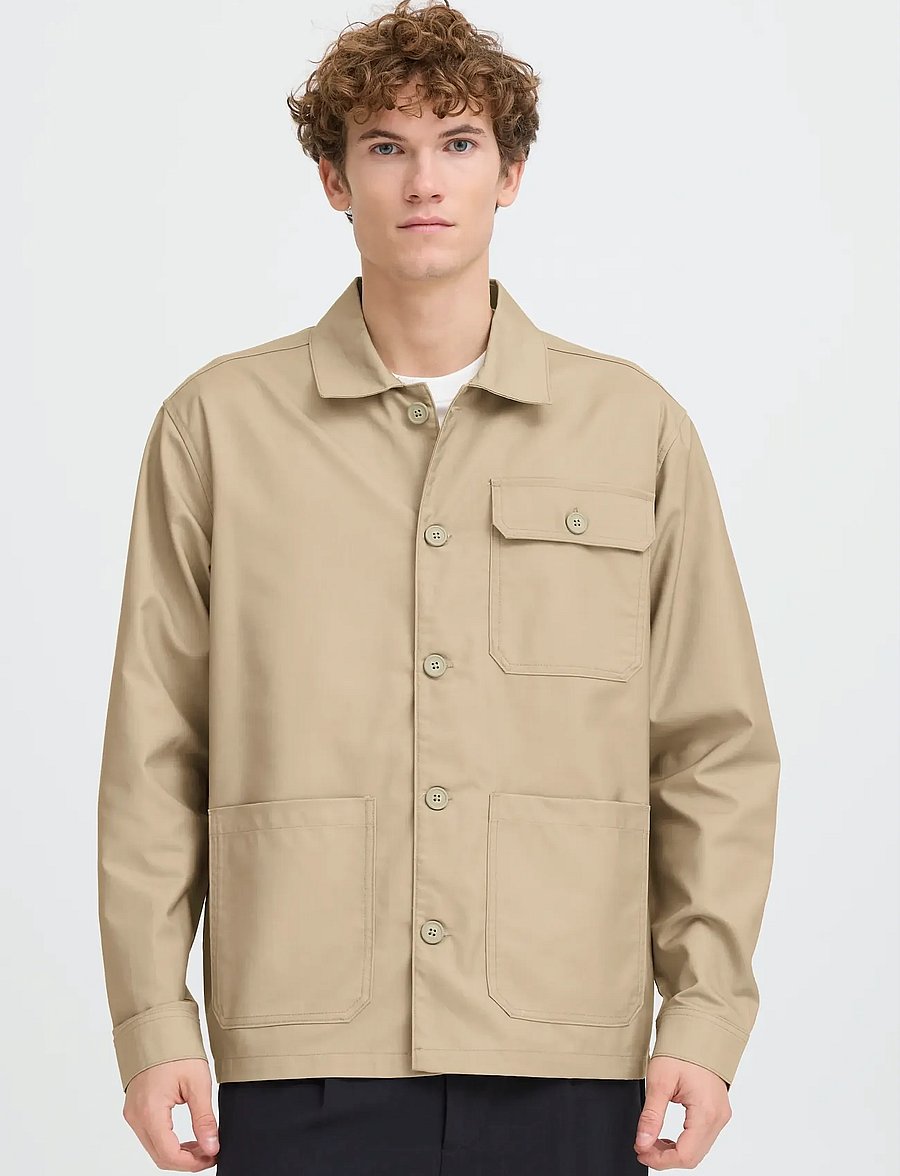 Casual Friday - CFEVANS SHACKET - syystakit - silver sage - 3