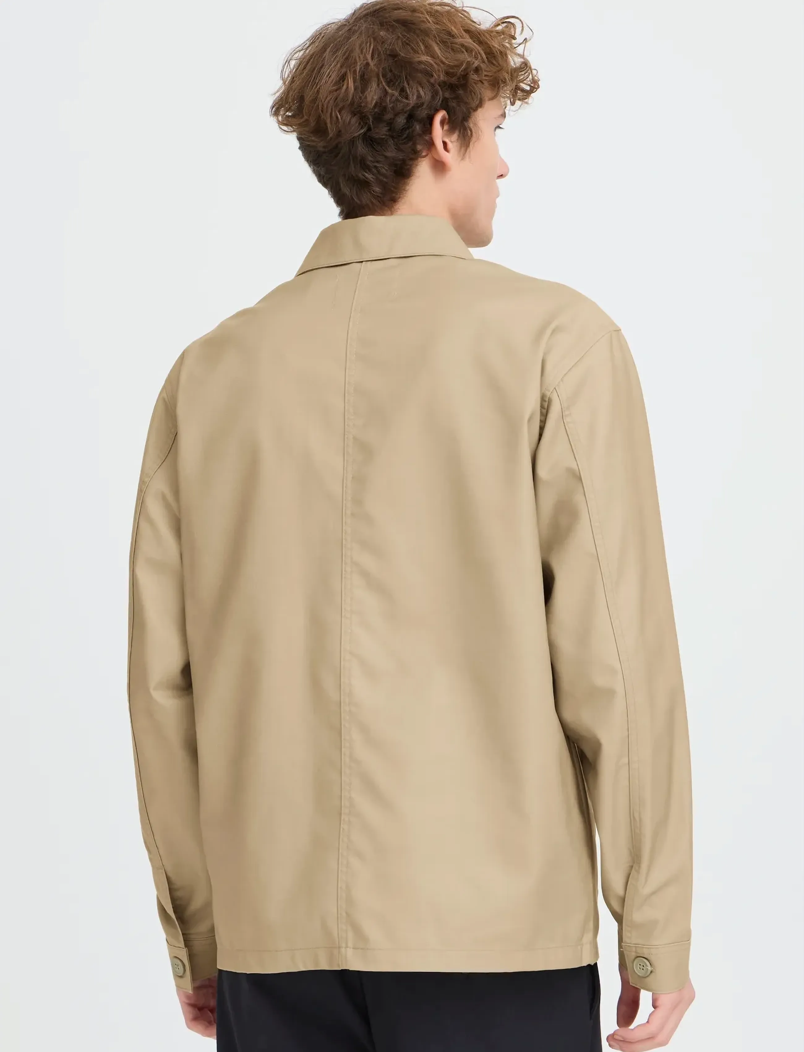 Casual Friday - CFEVANS SHACKET - vårjackor - silver sage - 4