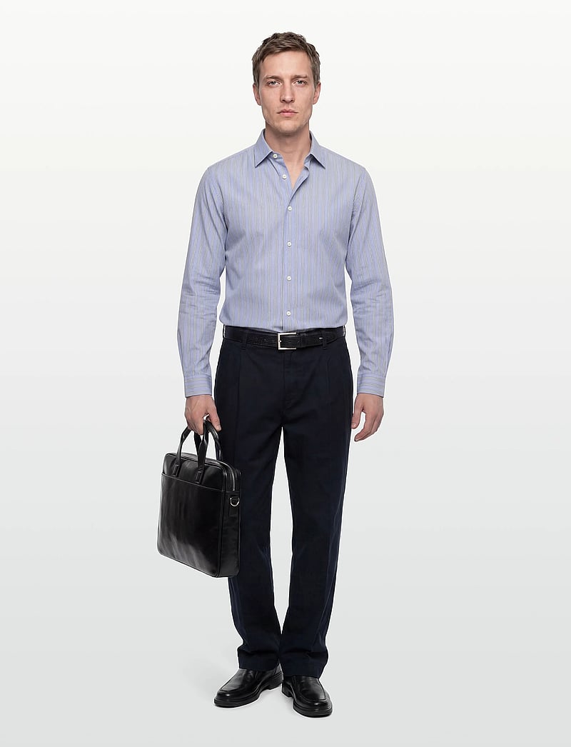 Casual Friday - CFOLSSON STRIPED SHIRT - gestreifte hemden - vista blue - 0