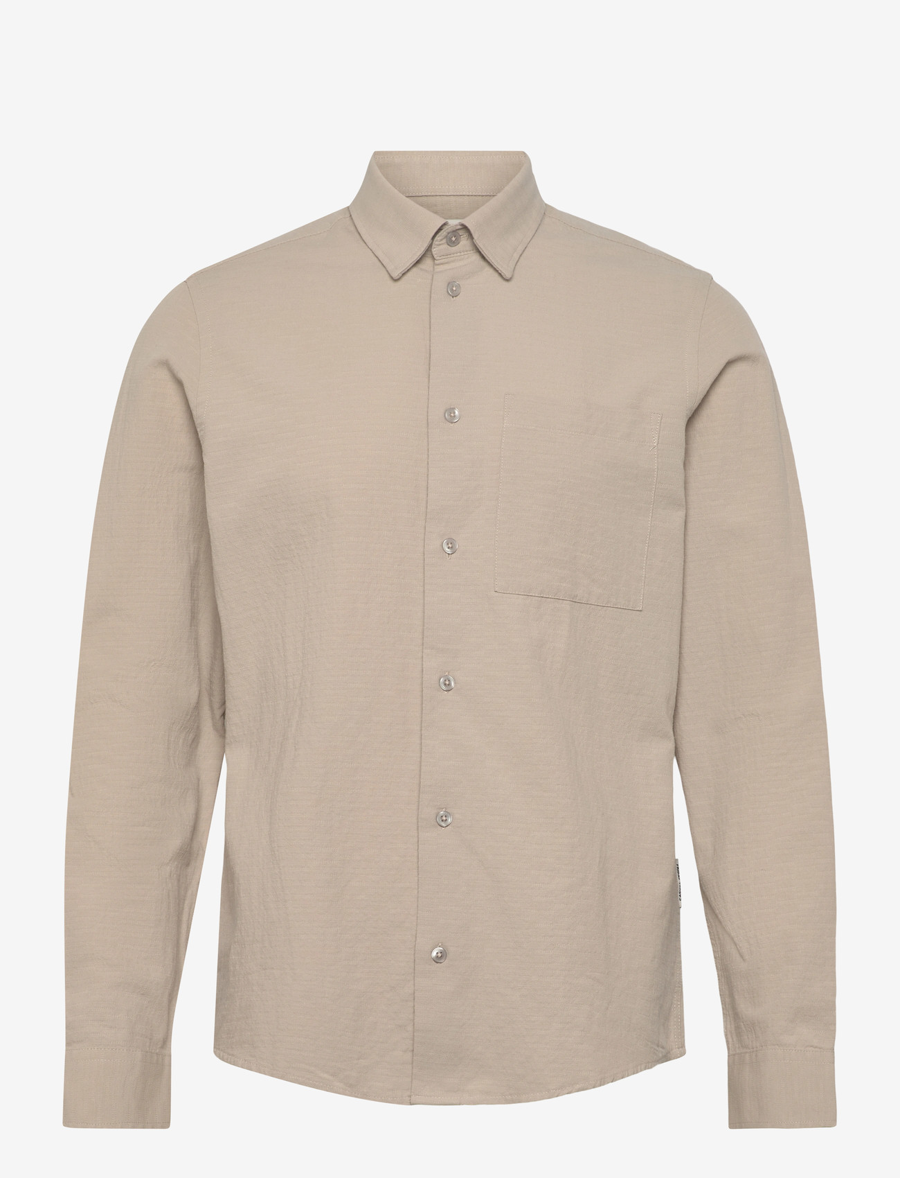 Casual Friday - CFAABERG STRUCTURED SHIRT - casual skjorter - island fossil - 0