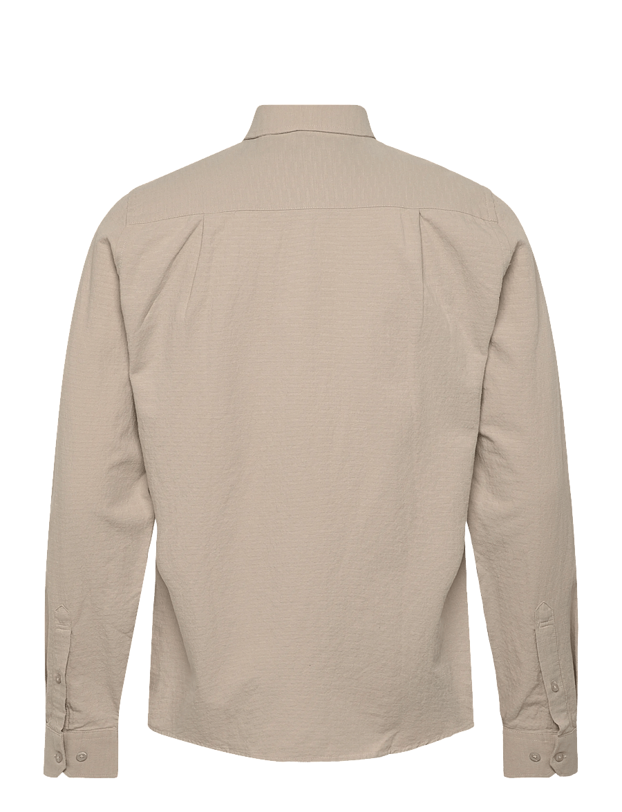 Casual Friday - CFAABERG STRUCTURED SHIRT - casual skjortor - island fossil - 1