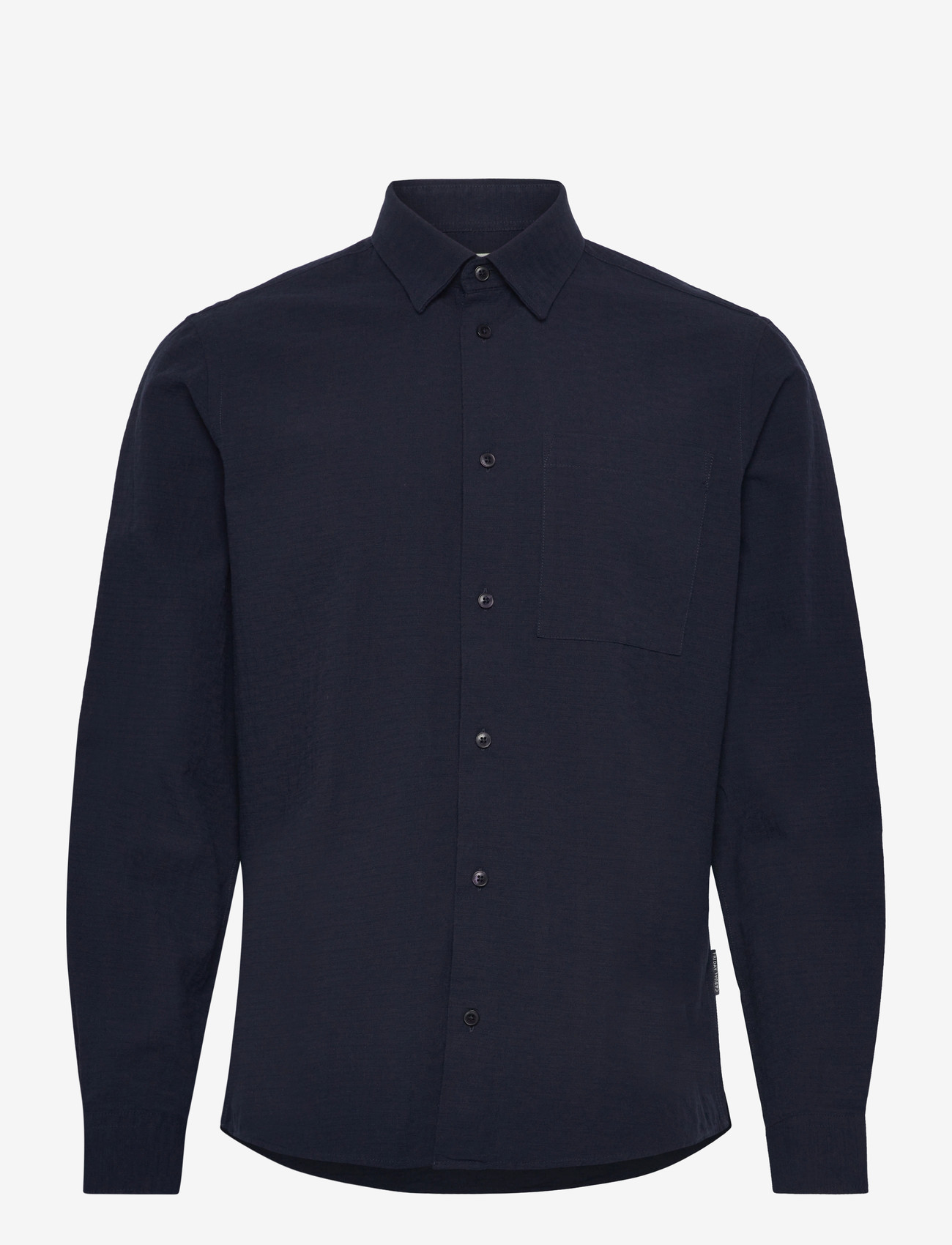 Casual Friday - CFAABERG STRUCTURED SHIRT - casual skjortor - navy blazer - 1