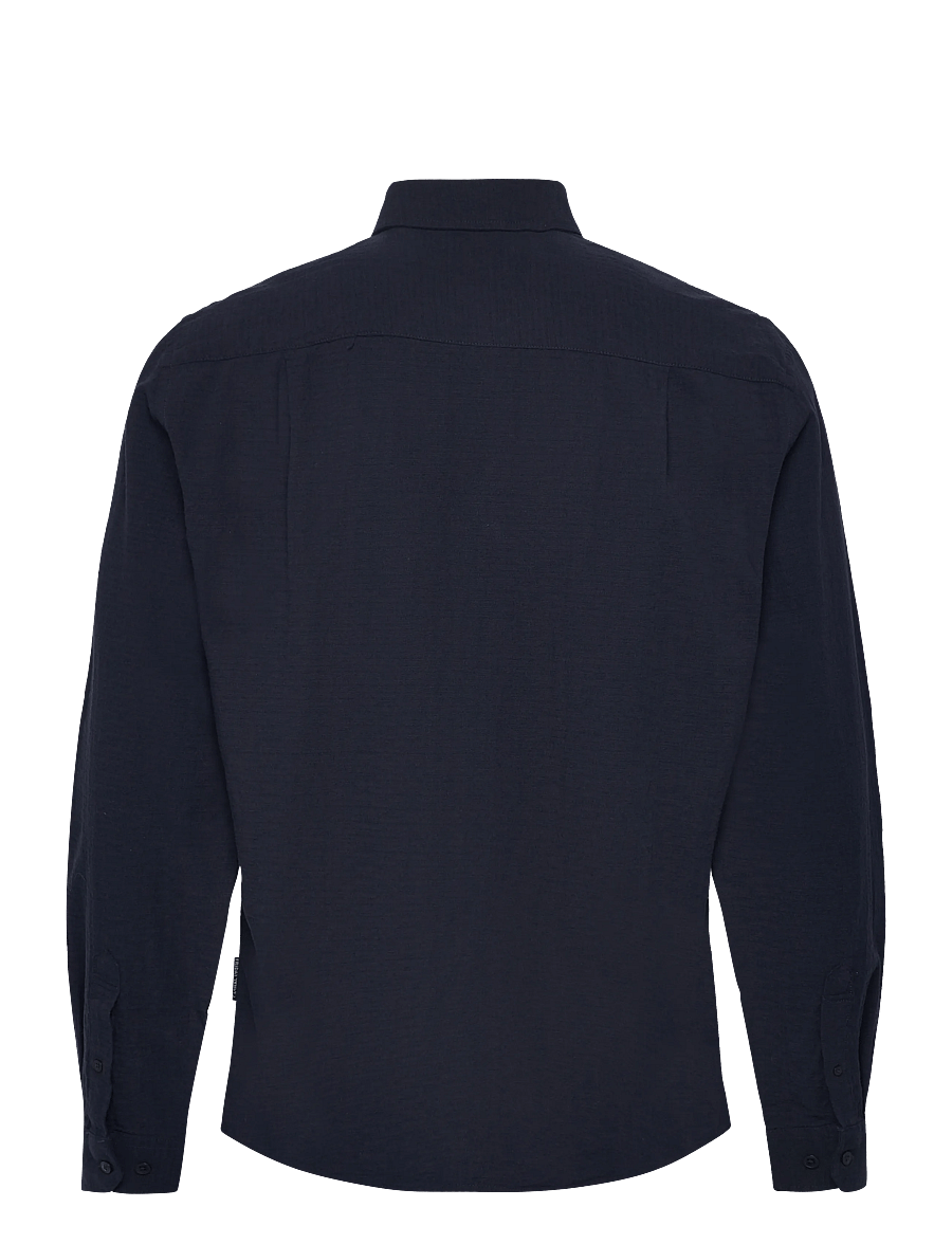 Casual Friday - CFAABERG STRUCTURED SHIRT - rennot kauluspaidat - navy blazer - 2
