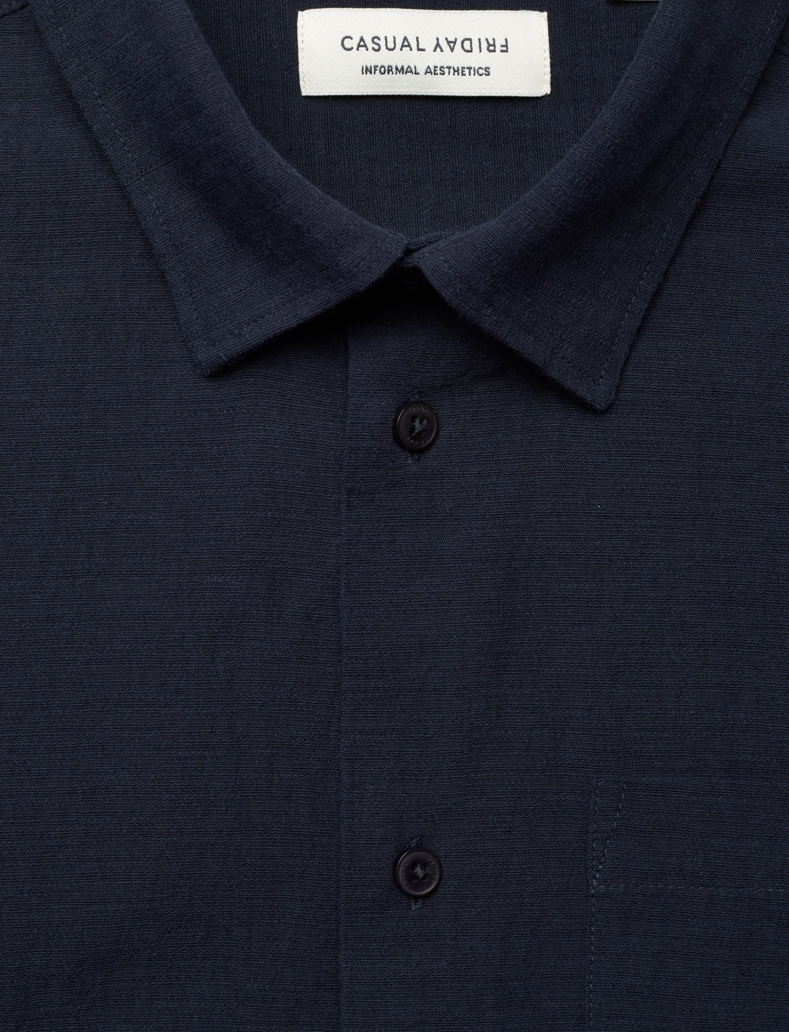 Casual Friday - CFAABERG STRUCTURED SHIRT - laveste priser - navy blazer - 5