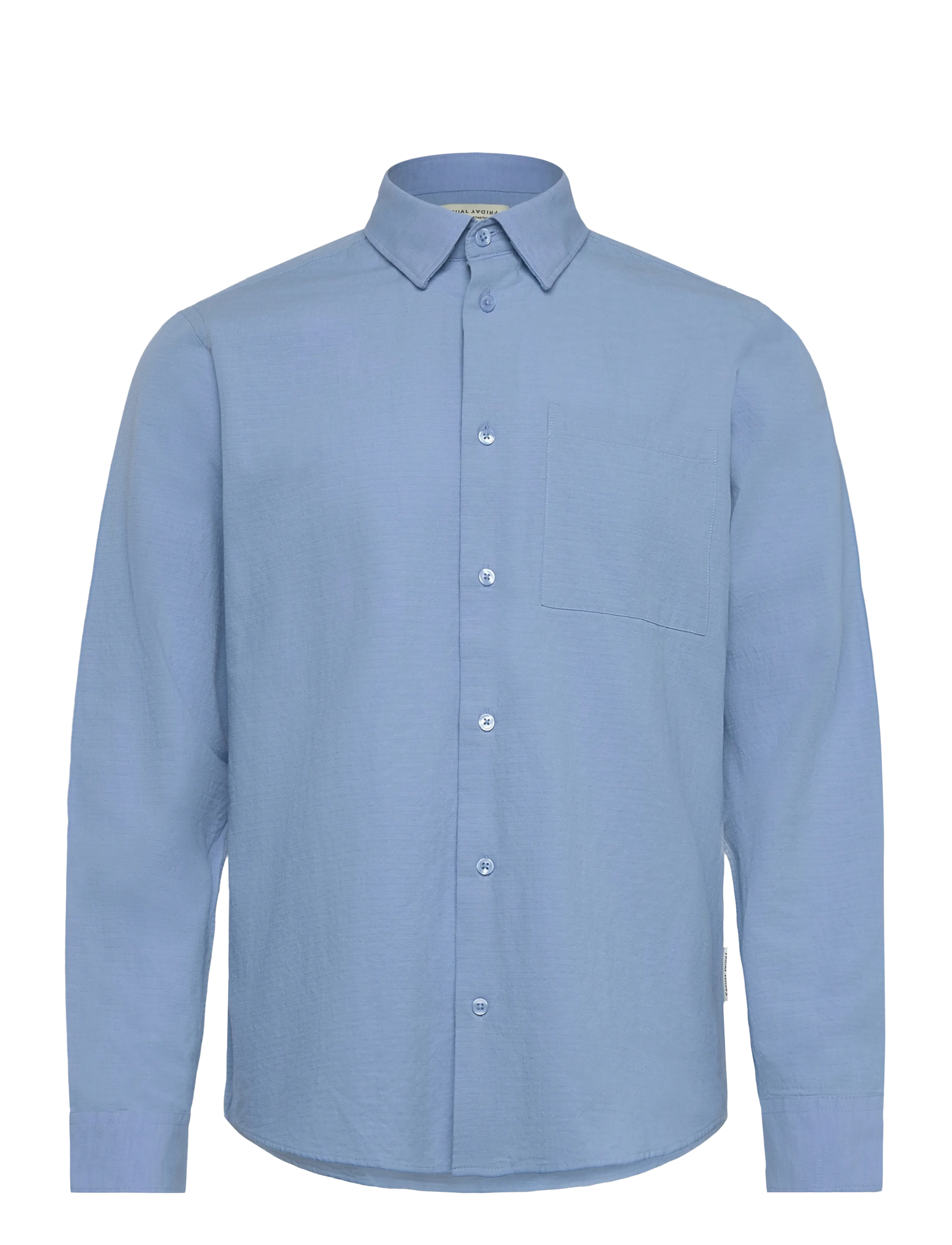 Casual Friday CFAABERG STRUCTURED SHIRT - Hemden - VISTA BLUE / blue