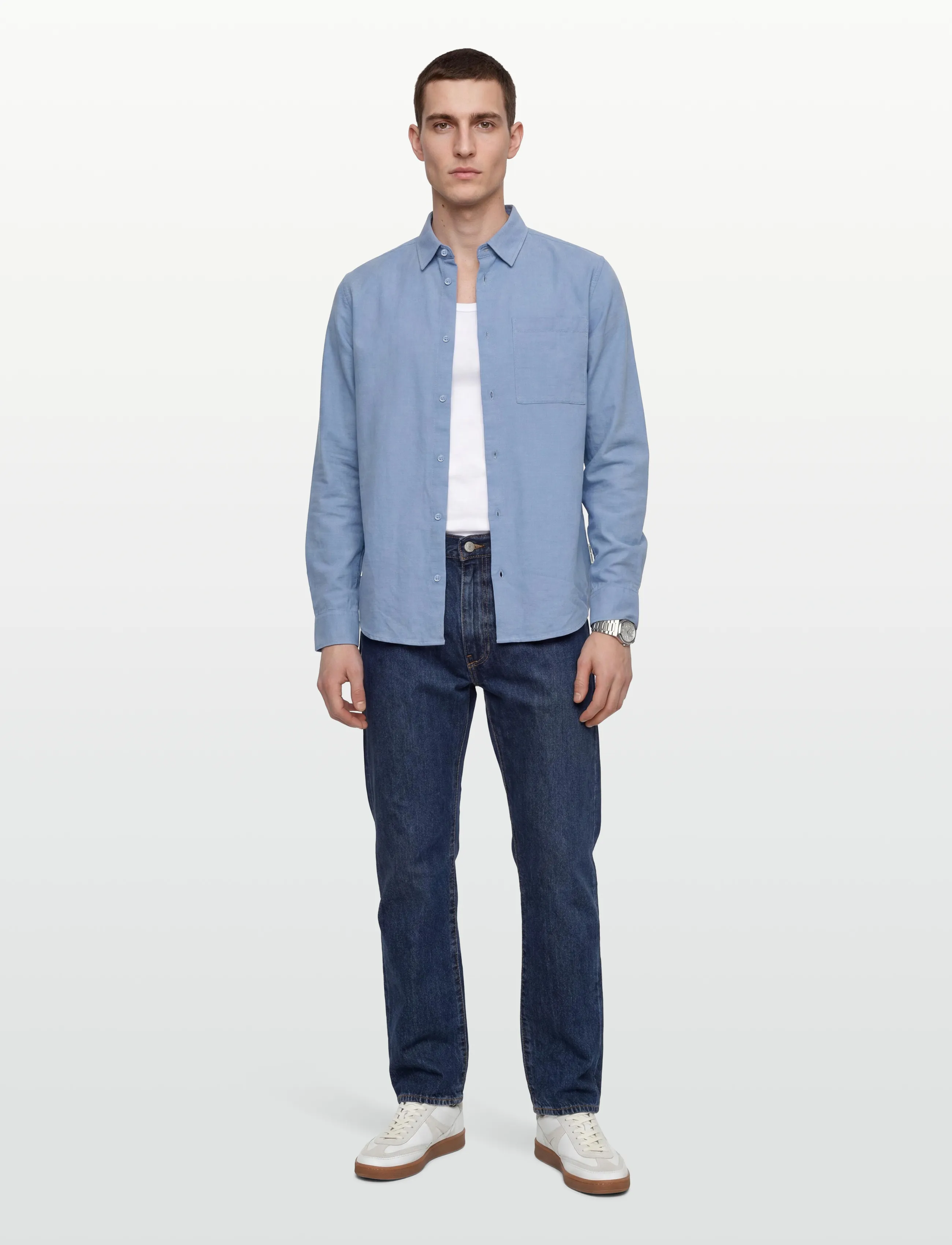 Casual Friday CFAABERG STRUCTURED SHIRT - Autumn deals - VISTA BLUE / blue