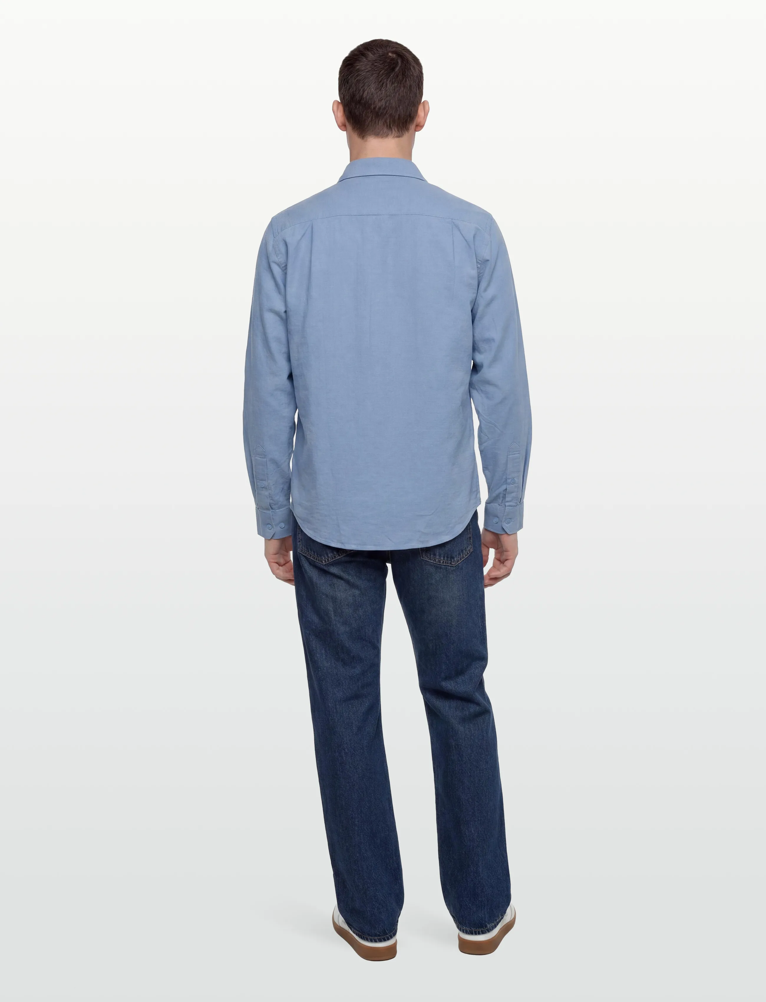 Casual Friday - CFAABERG STRUCTURED SHIRT - casual hemden - vista blue - 4