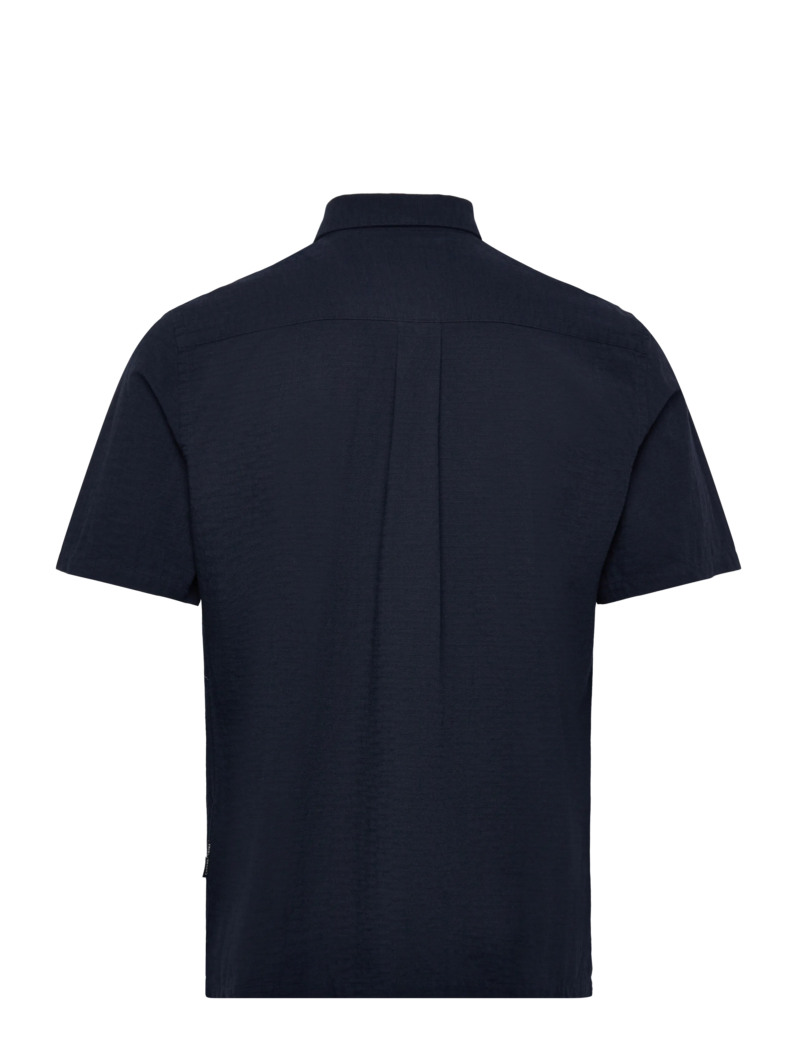Casual Friday - CFAABERG SS STRUCTURED SHIRT - kurzarmhemden - navy blazer - 1