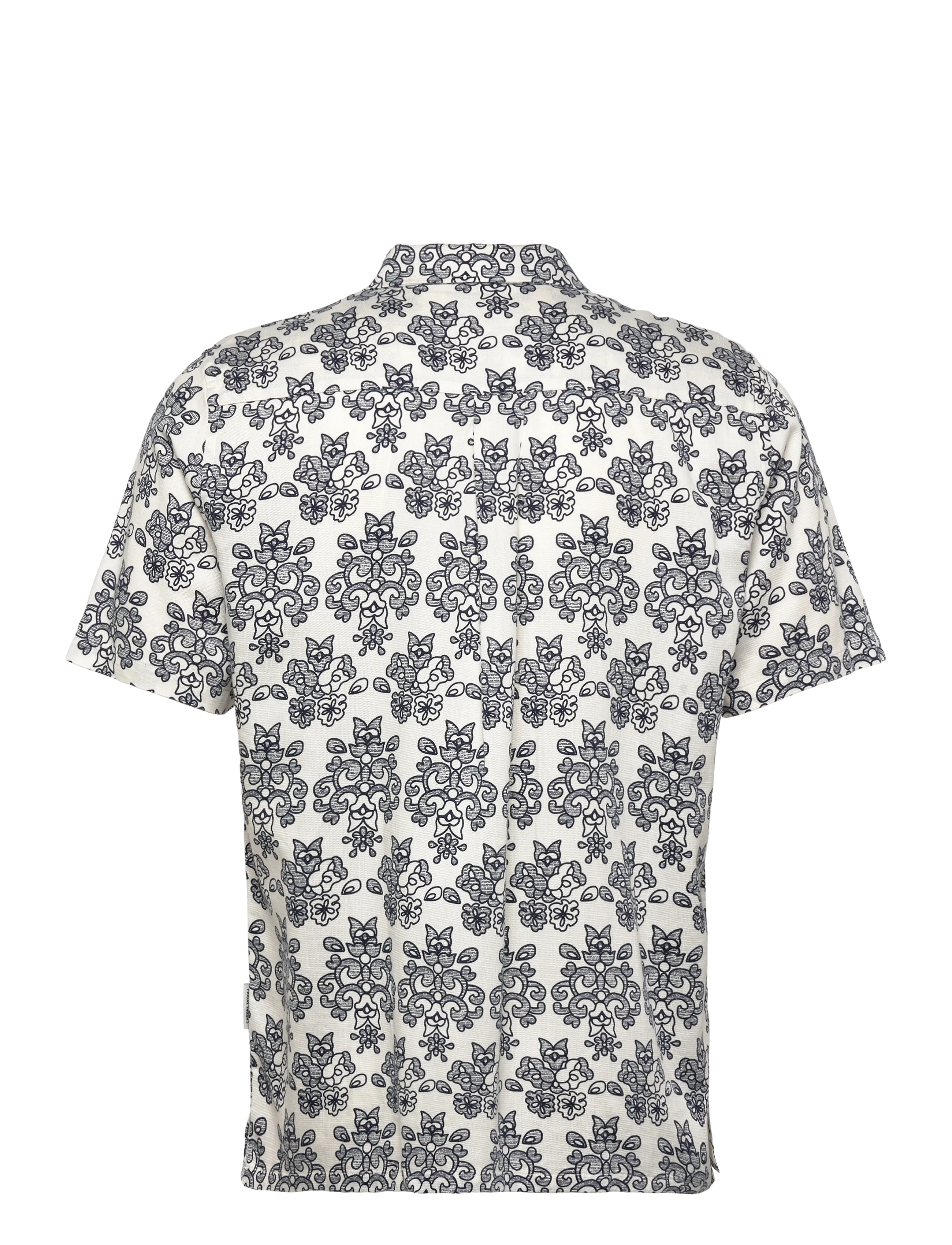 Casual Friday - CFLINDAHL AOP RESORT SHIRT - mønstrede skjorter - jet stream - 1