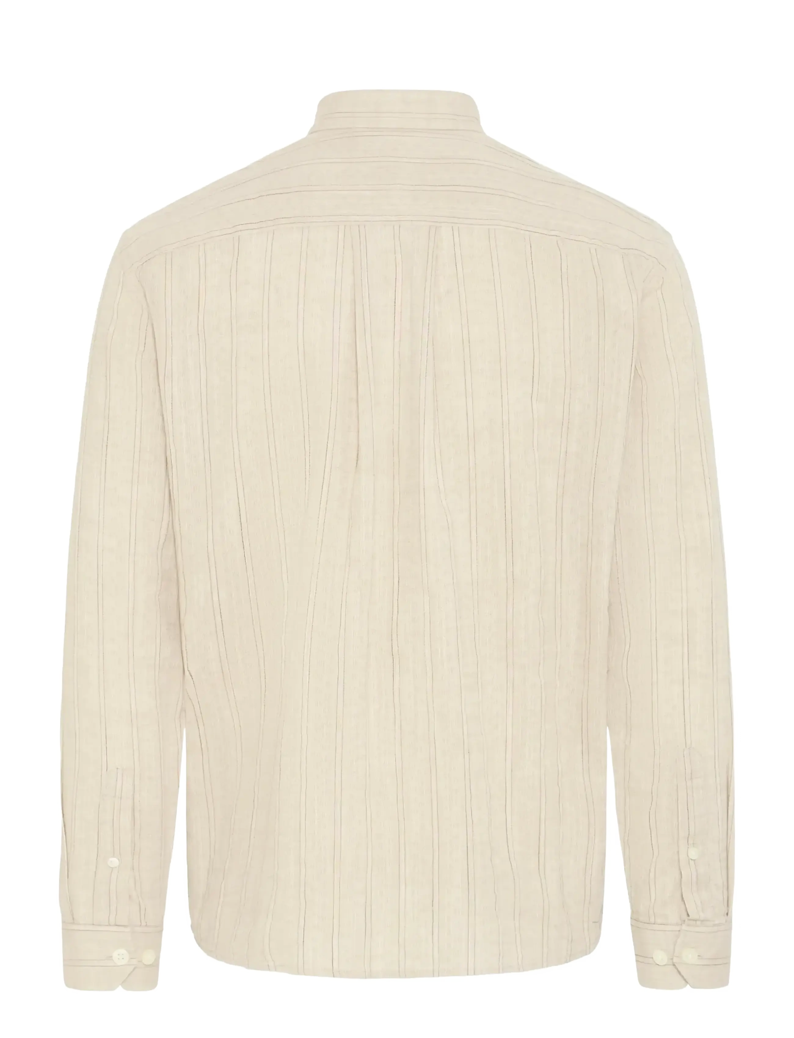 Casual Friday - CFHEDMAN DOBBY STRIPED SHIRT - randiga skjortor - island fossil - 2