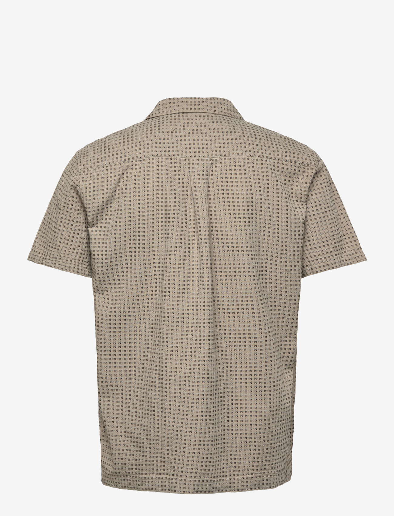Casual Friday - CFMELIN DOBBY RESORT SHIRT - kortærmede skjorter - island fossil - 1