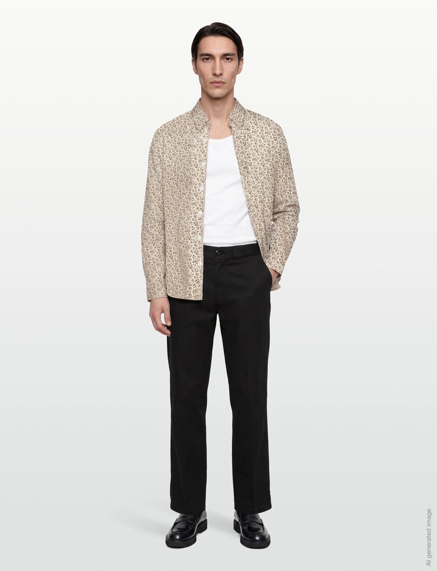 Casual Friday - CFLEVIN AOP SHIRT - hemden mit muster - cub - 0