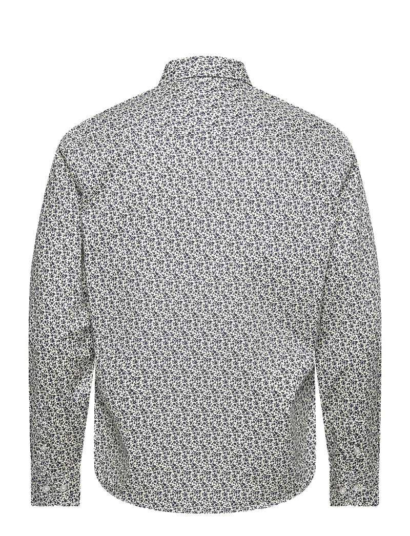 Casual Friday - CFLEVIN AOP SHIRT - mønstrede skjorter - navy blazer - 1