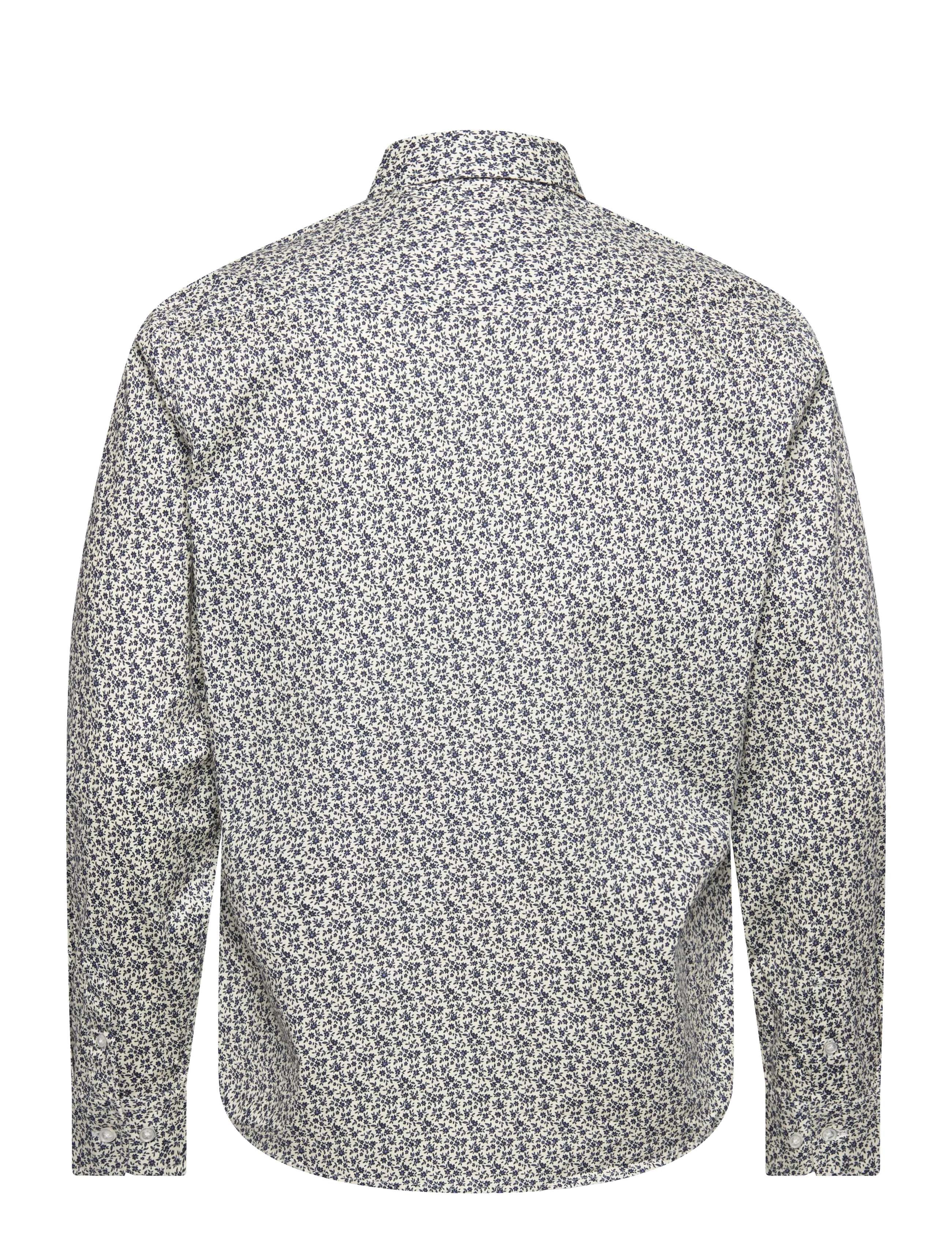 Casual Friday - CFLEVIN AOP SHIRT - mænd - navy blazer - 1