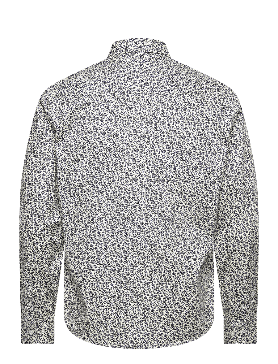 Casual Friday - CFLEVIN AOP SHIRT - hemden mit muster - navy blazer - 1