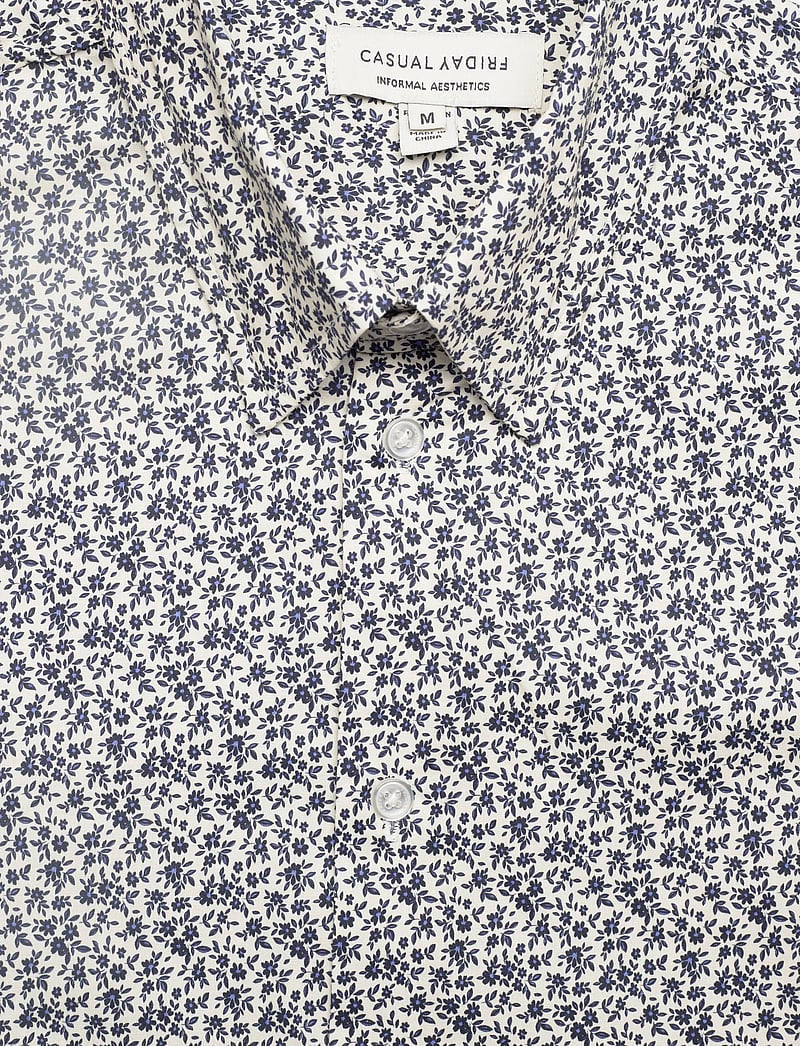 Casual Friday - CFLEVIN AOP SHIRT - mønstrede skjorter - navy blazer - 2