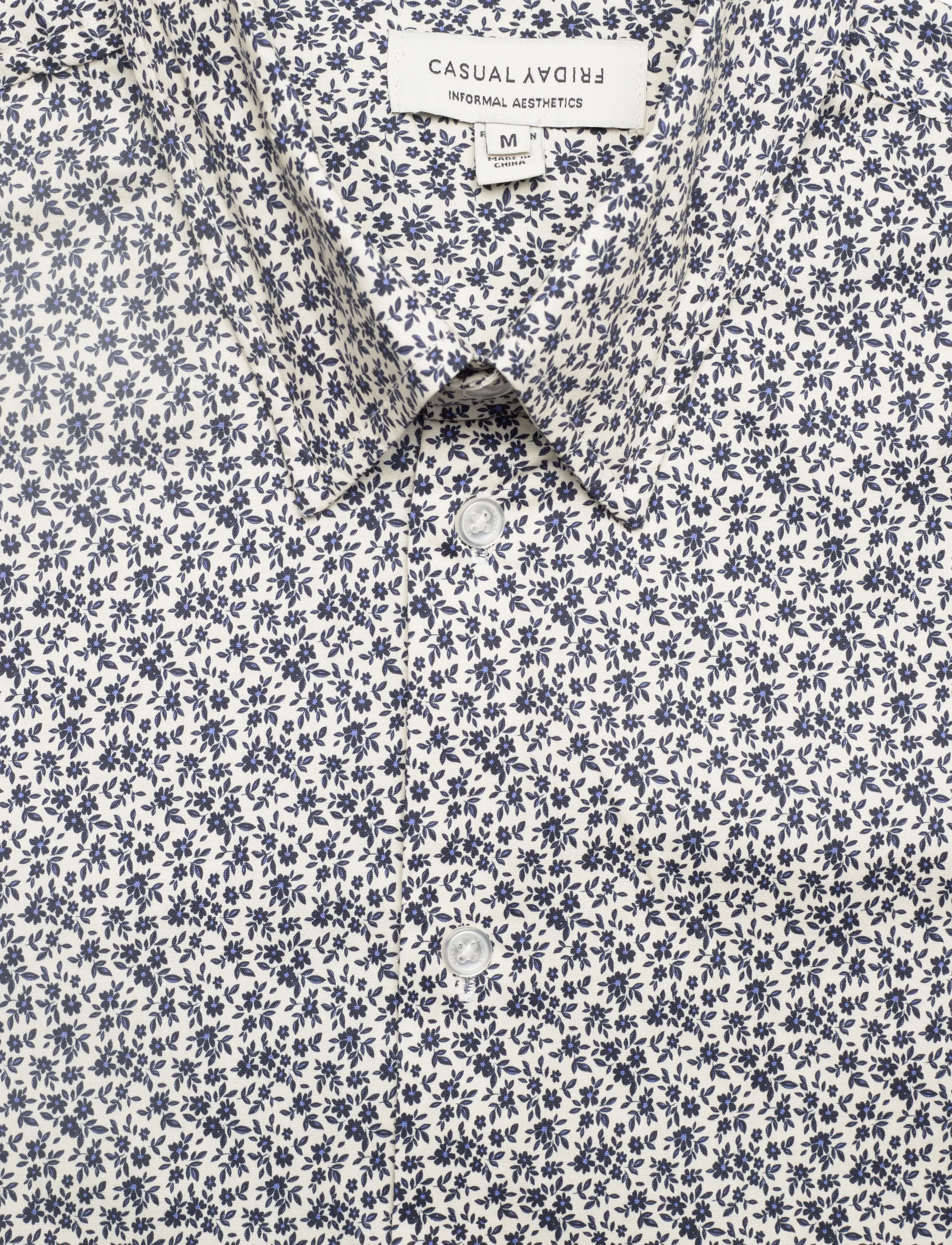 Casual Friday - CFLEVIN AOP SHIRT - mænd - navy blazer - 2