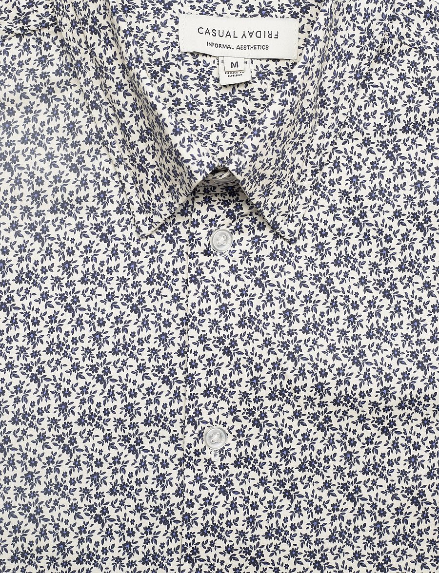 Casual Friday - CFLEVIN AOP SHIRT - hemden mit muster - navy blazer - 2