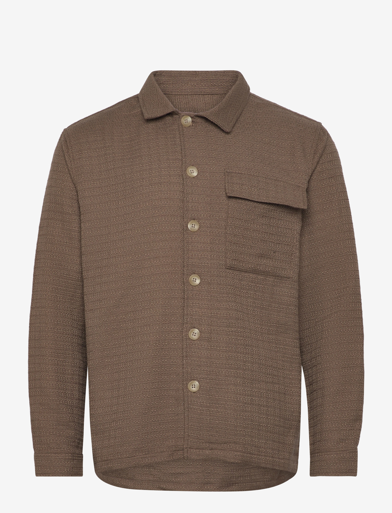 Casual Friday - CFMATT STRUCTURED OVERSHIRT - kollektionen - cub - 0