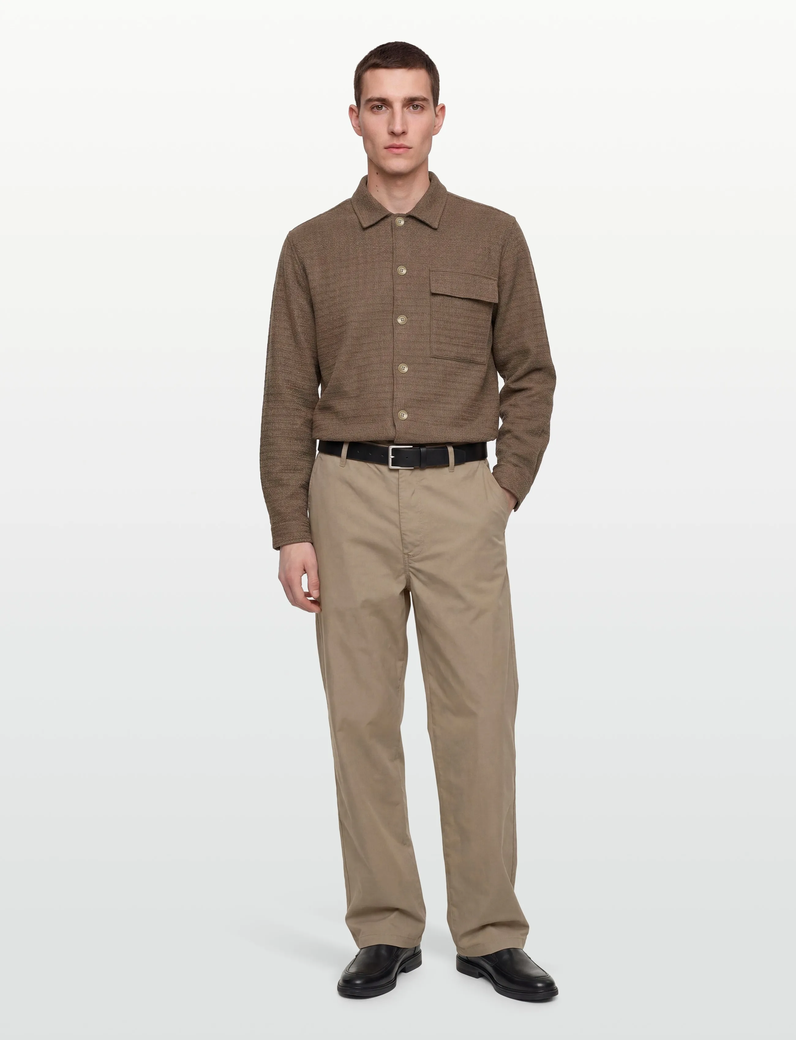 Casual Friday - CFMATT STRUCTURED OVERSHIRT - kollektionen - cub - 0