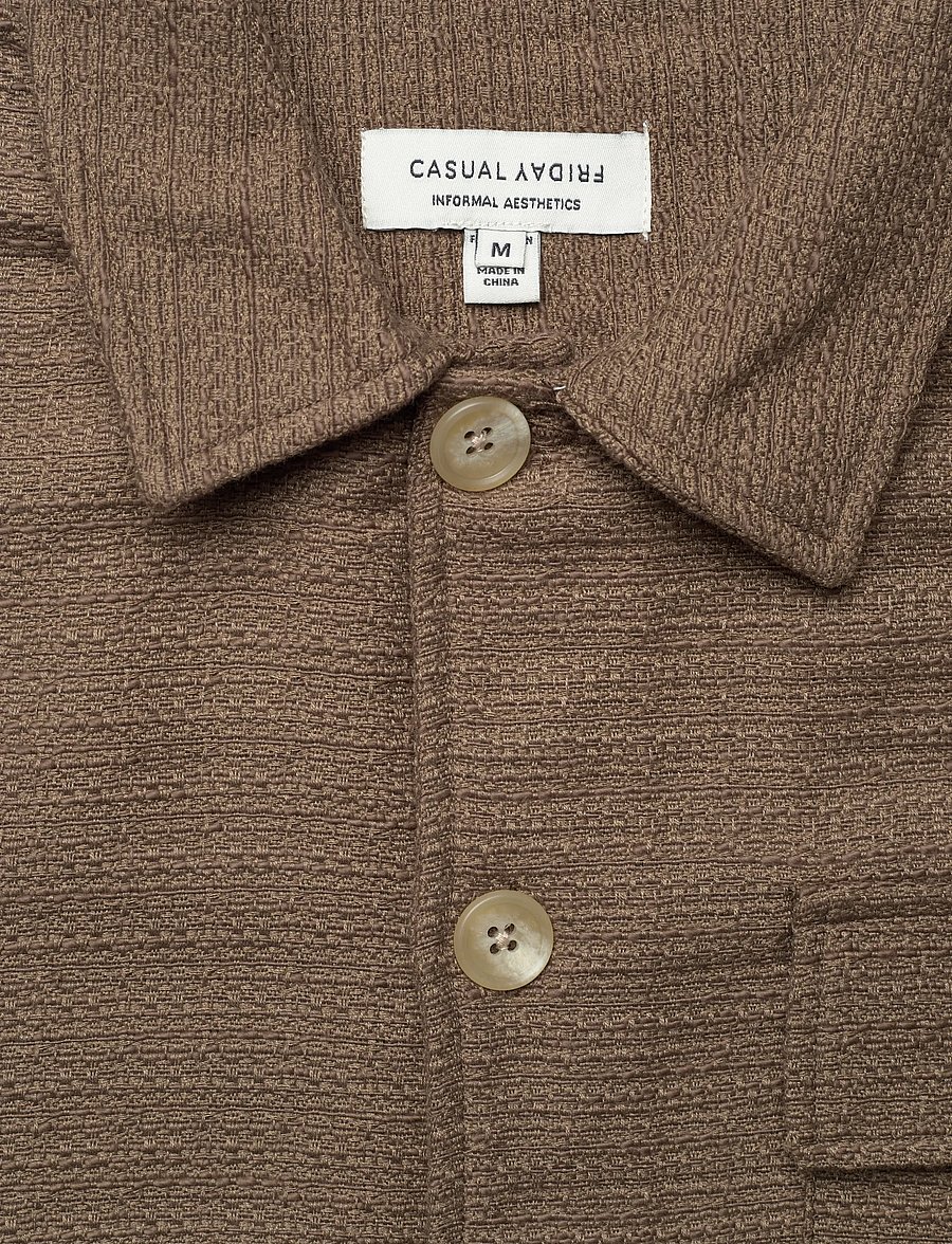 Casual Friday - CFMATT STRUCTURED OVERSHIRT - Überhemden - cub - 5