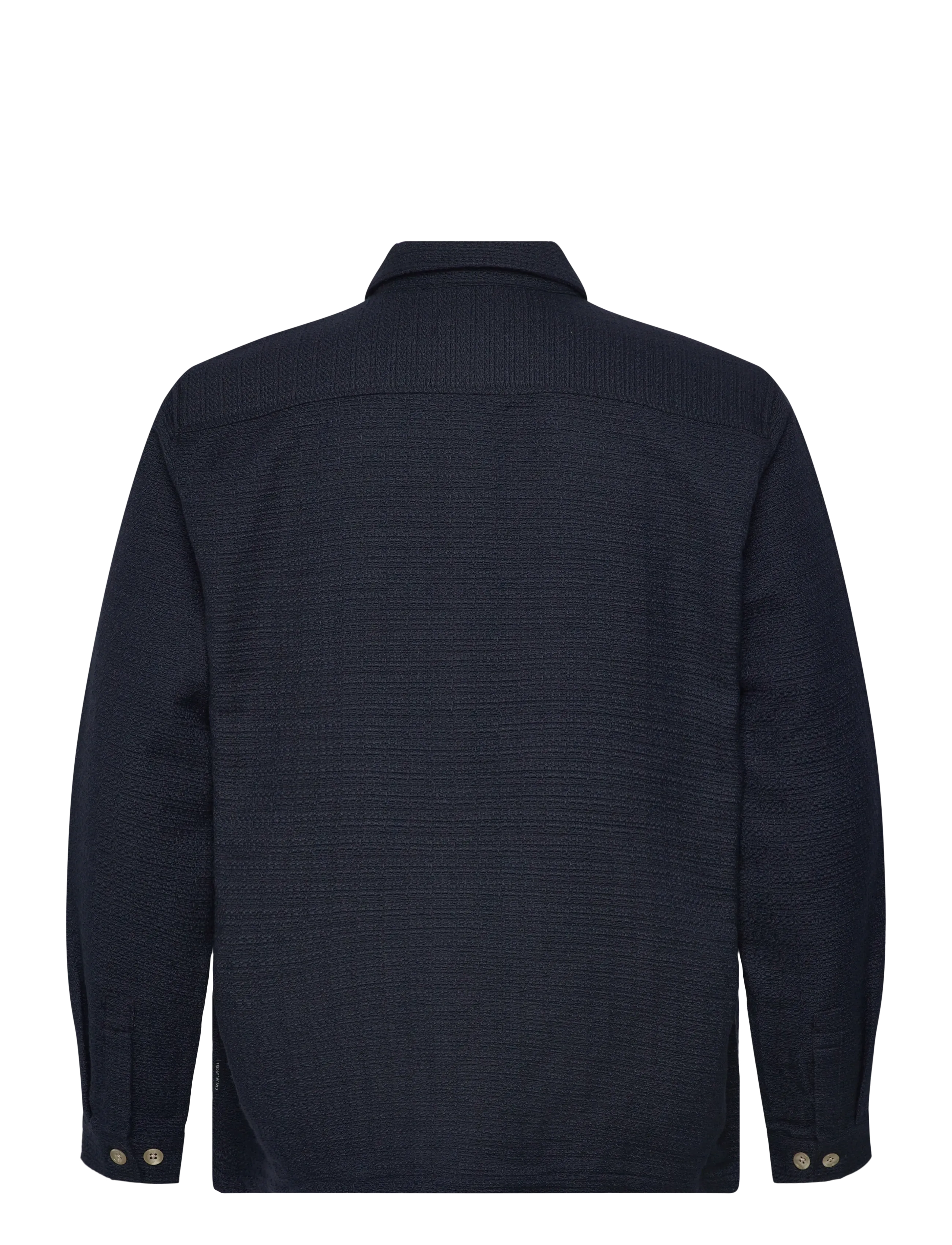 Casual Friday - CFMATT STRUCTURED OVERSHIRT - kollektionen - dark navy - 2