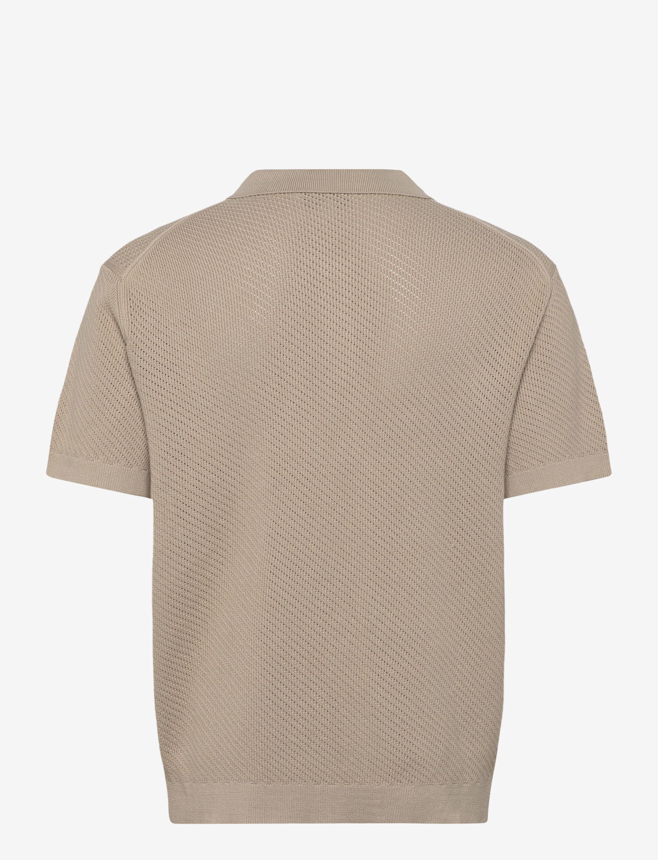 Casual Friday - CFISAKSSON SS POLO KNIT - polostrik - island fossil - 1